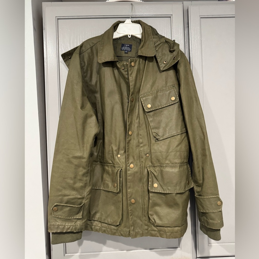 J. Crew Military Style Olive Jacket